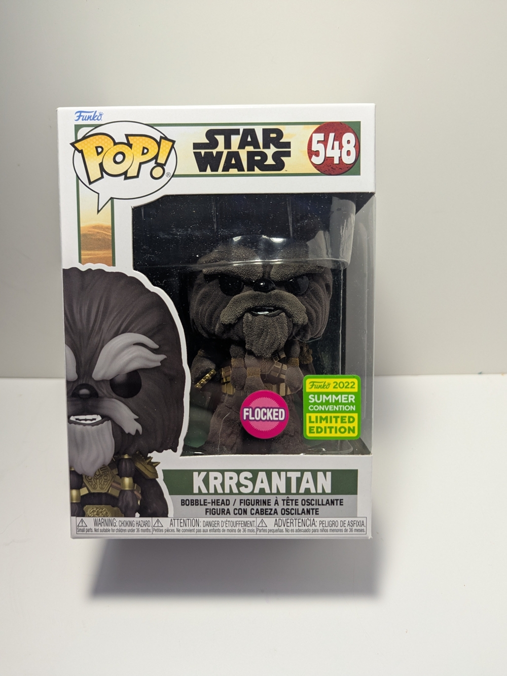 Funko Pop! Star Wars Krrsantan Flocked #548